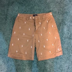 Polo Ralph Lauren All Over Logo shorts Waist sz 30